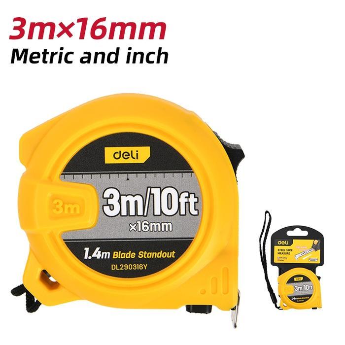 Meteran 3 Meter Measure Tape Meteran Tukang Panjang 3meter Alat tukang bangunan
