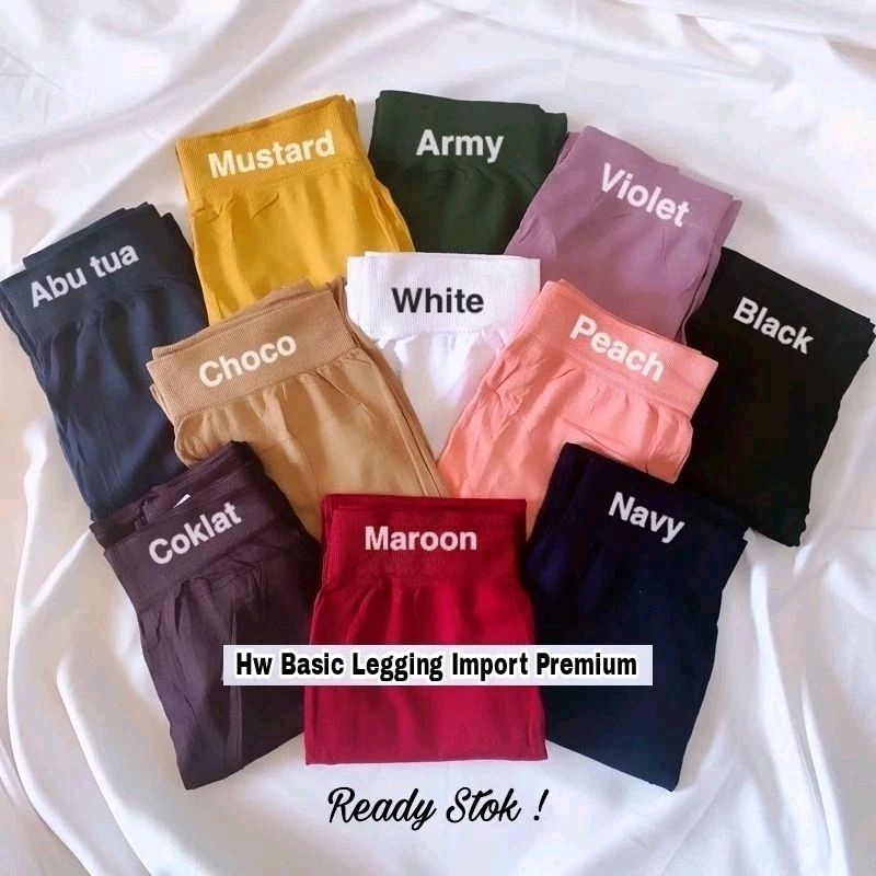 LEGGING KAOS PENDEK 3/4 HOTPANTS IMPORT WANITA / HIGHWAIST IMPORT / LEGGING KAOS PENDEK / LEGGING MU