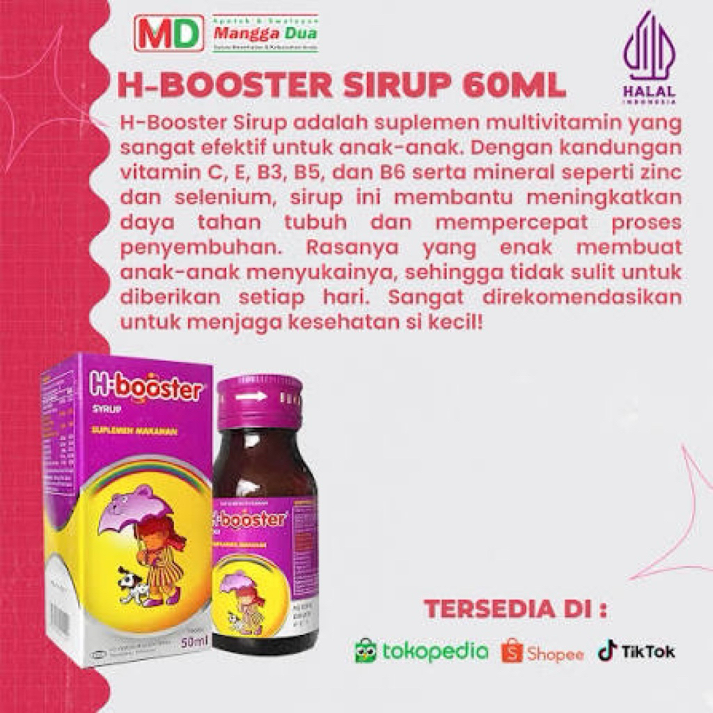 H-booster syrup 50ml