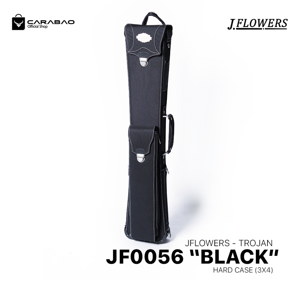 Cue Case Jflowers JF0056 Series Hard Case (3x4) - Tas Stick Billiard