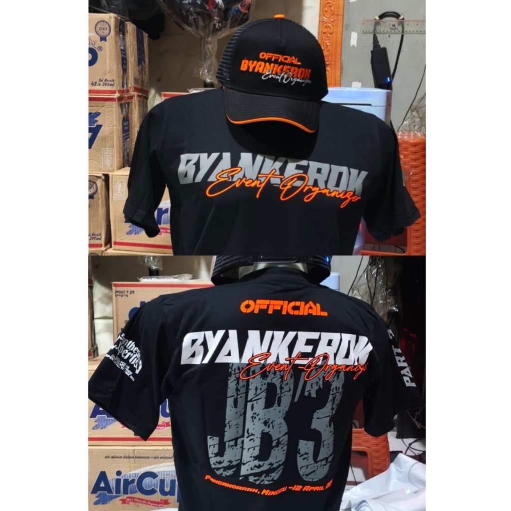Kaos Jaket Hoodie Topi Udag Aink Byankerok Jalanan Jersey RX King Byankerok/ Topi Snapback Byankerok
