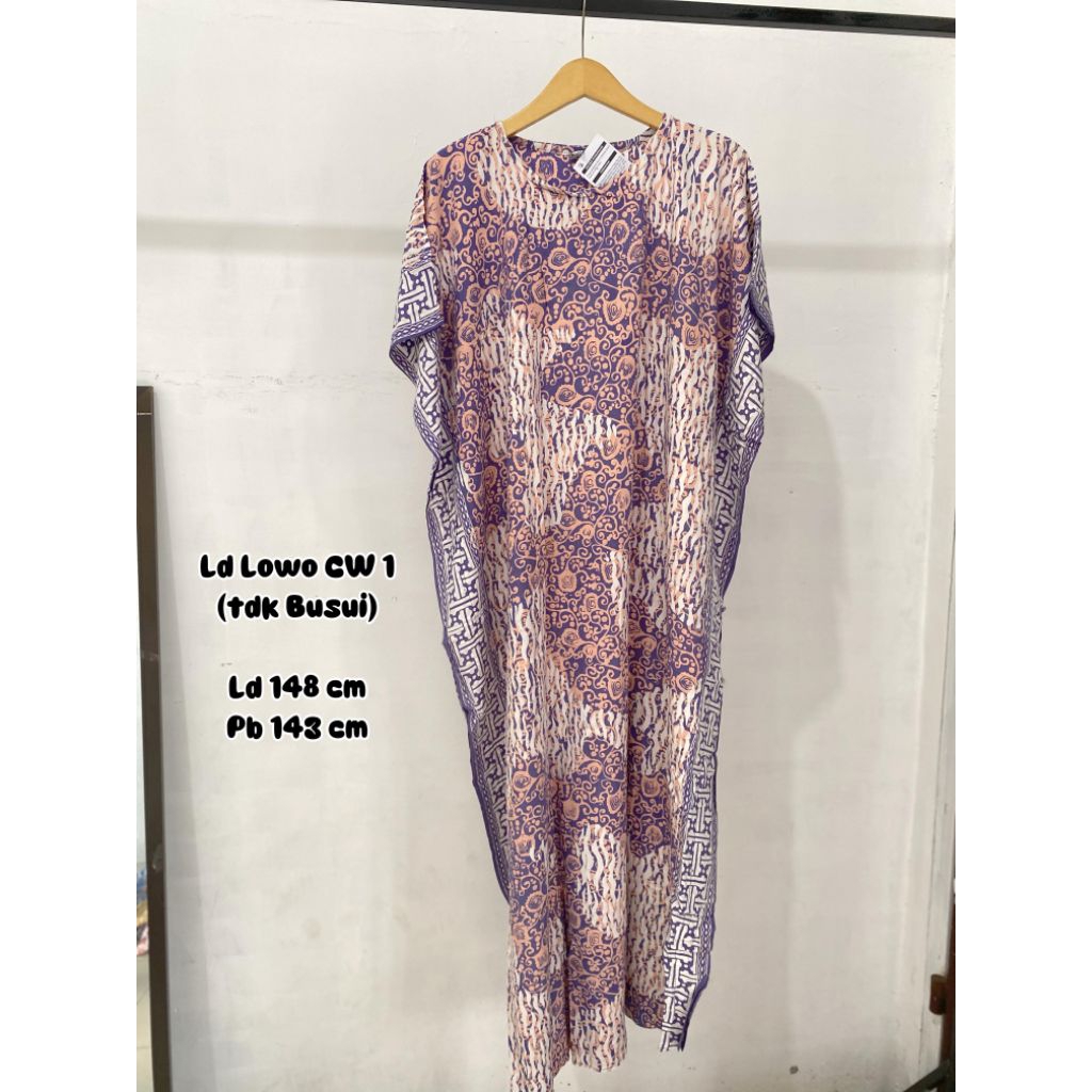 LUZA ~ Long Dress Lowo/Kalong by Batik Luza