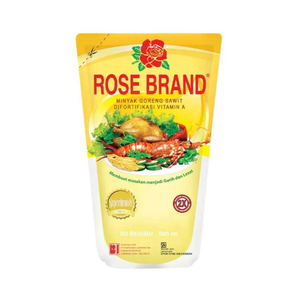 Minyak goreng Rose Brand 500ml murah