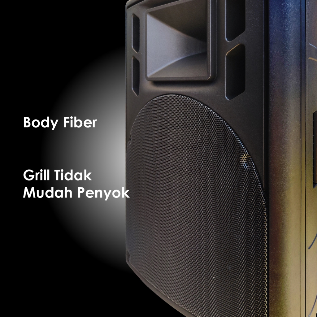 Box Speaker 15 - D Kosong ukuran 15 in Bahan Plastik / Fiber Original High Quality