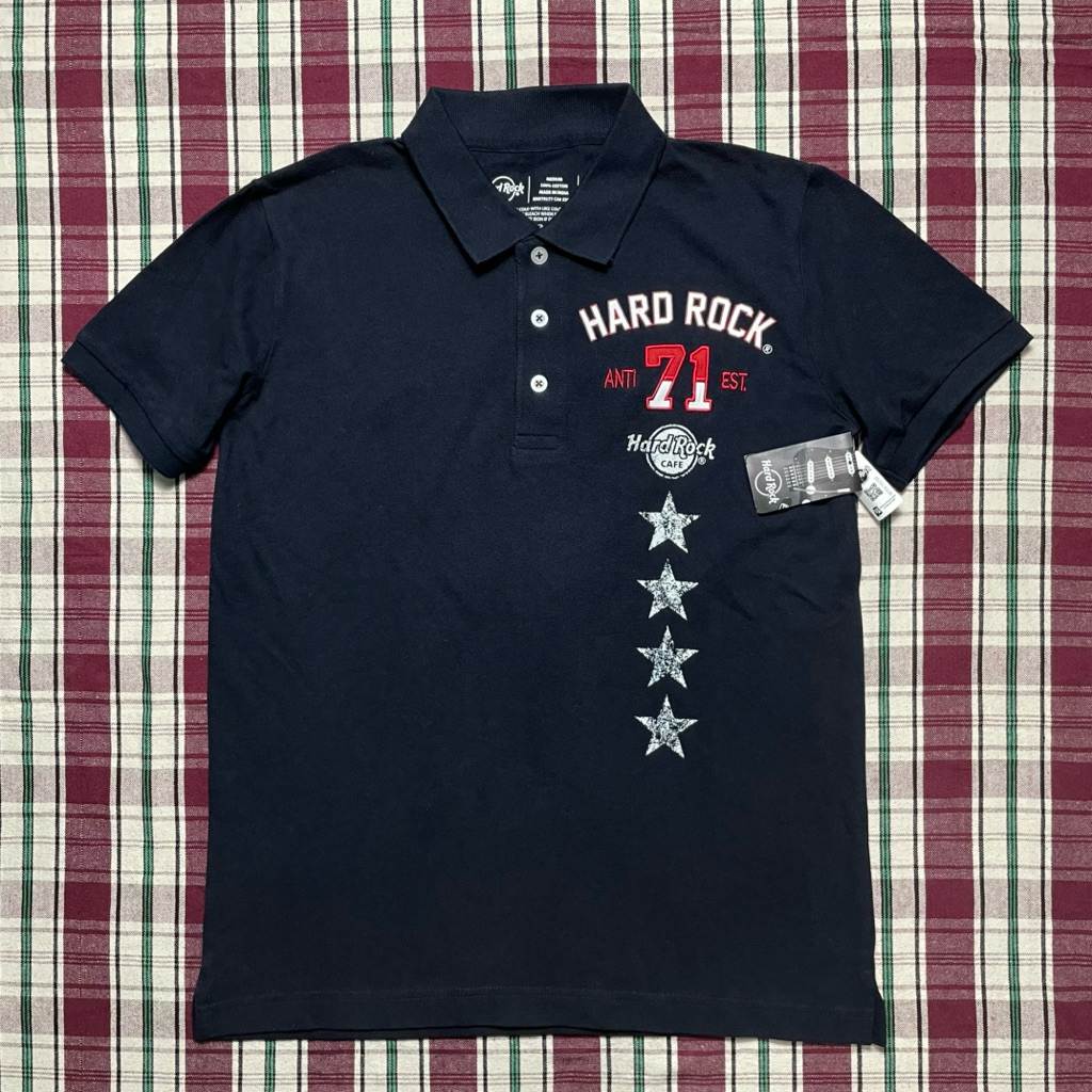 Polo Shirts / Kaos Kerah HARD ROCK CAFE “HOLLYWOOD“ original size M