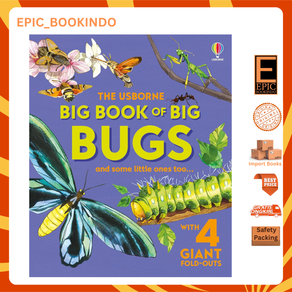 Big Book of Big Bugs - ISBN 9781836040255