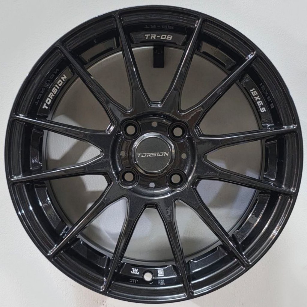 VELG MOBIL ORIGINAL TORSION WHEELS TR08 R15 x 6,5 4H 100 ET 41 EJ TITAN - BRIO RAIZE AGYA AYLA VIOS 