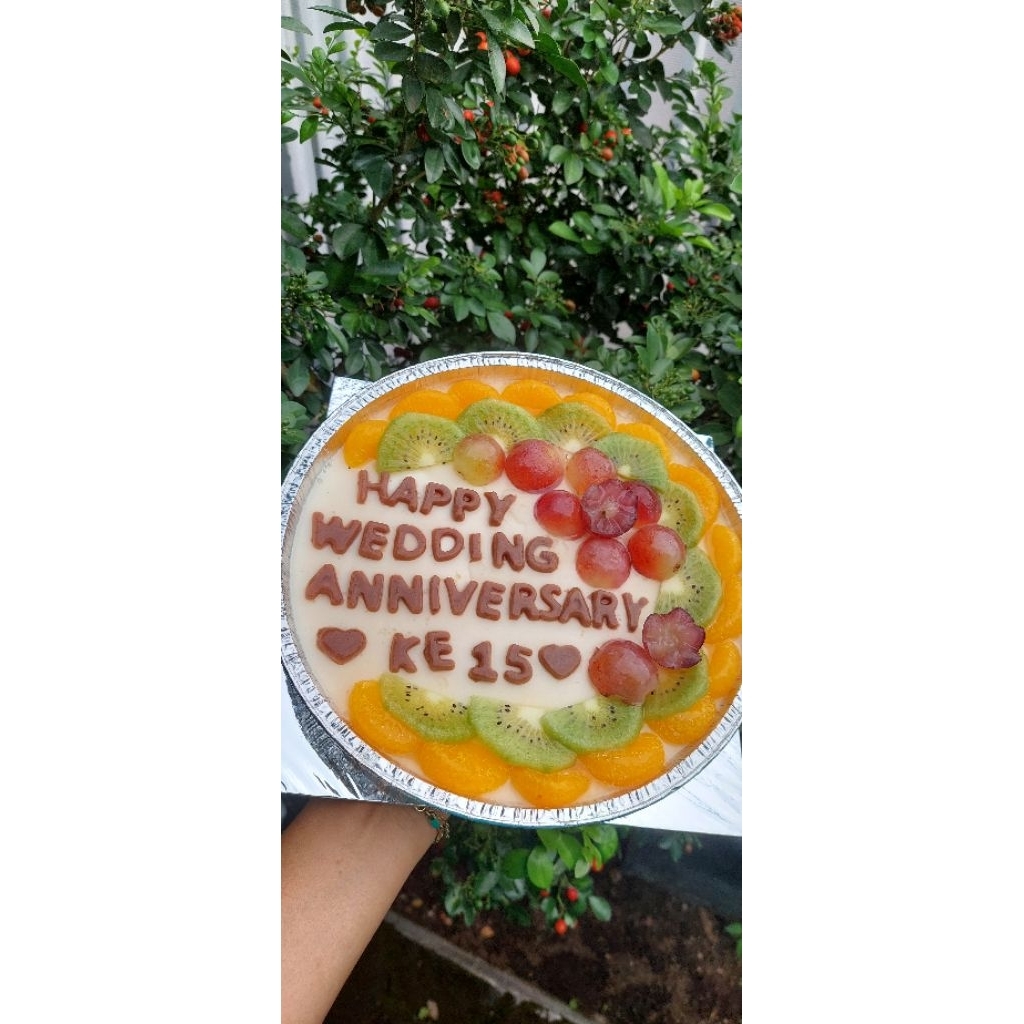puding susu buah