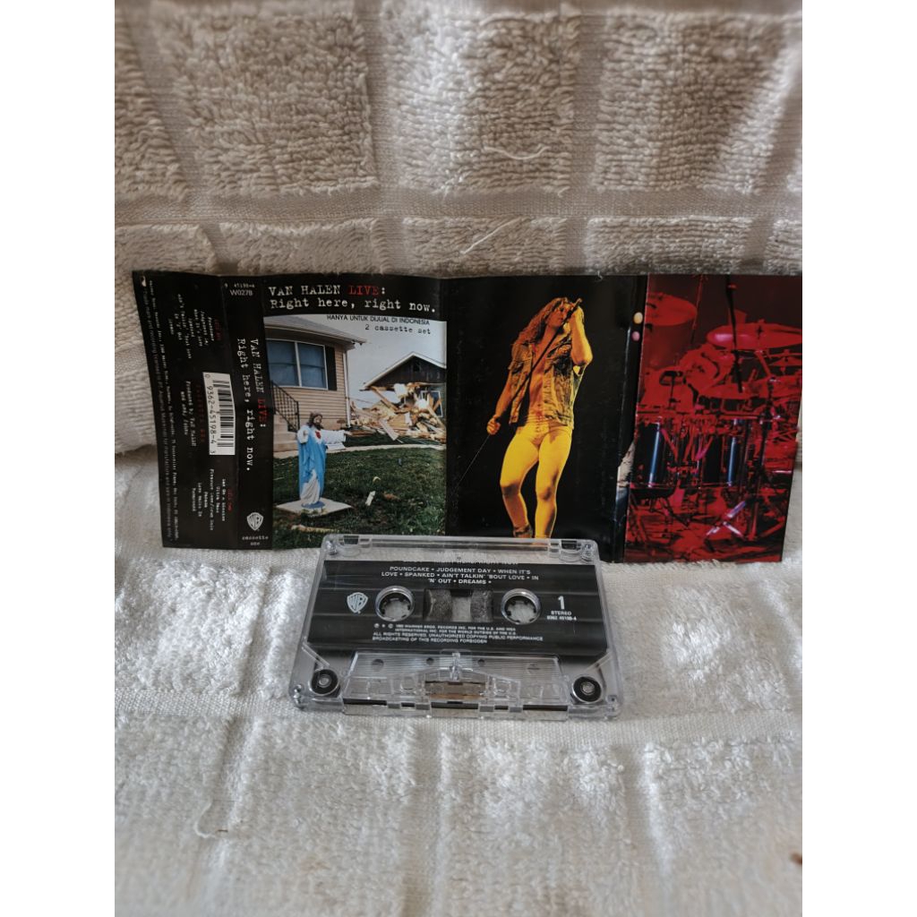 VAN HALEN LIVE RIGHT HERE RIGHT NOW KASET PITA
