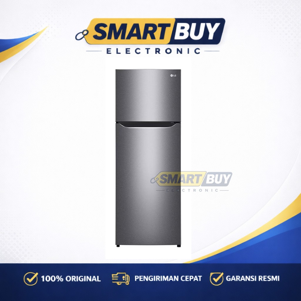 Kulkas LG GN-B222SFIF 2 Pintu Inverter GNB 222 SFIF 225 L Kulkas 2 pintu LG Inverter