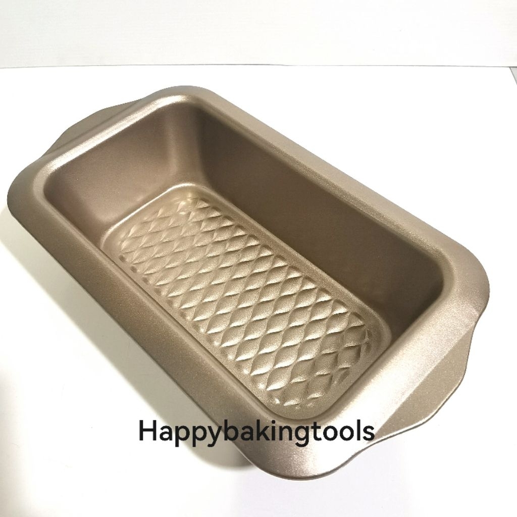 Loyang loafpan texture emboss kitchenware, Loyang roti tawar persegi panjang, Loyang kue banana brea