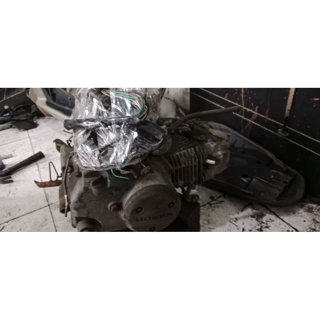 mesin supra 125 fi full set pengapian mesin supra fi batman