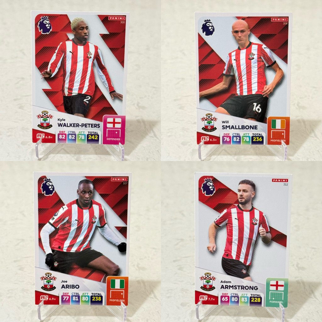kartu bola panini adrenalyn xl southampton