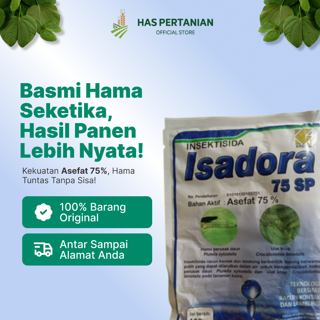 Isadora 75 SP : Solusi Efektif Kendalikan Hama dengan Asefat 75%
