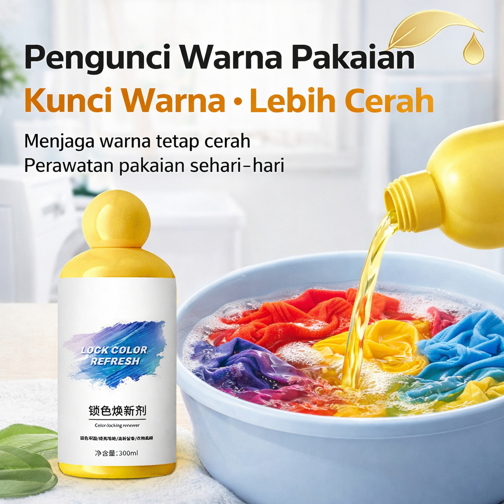 Cairan Pelindung Warna / Fiksatif Warna / Agen Anti Pudar / Pewarna Tekstil Rumah Tangga / Perawatan