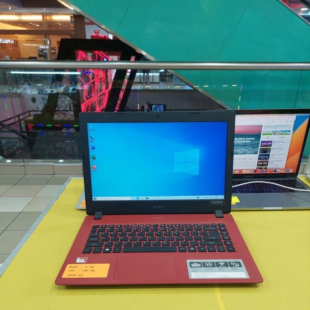 Laptop Acer Aspire 3 A314-21 AMD A4-9120e Radeon R3 Ram 4GB ssd 256GB 1271