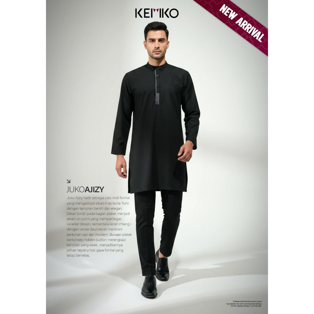 Juko Midi Ajizy| Juko Ajizy | Jubah Koko Dewasa | Jubah Koko | Koko dewasa | Baju Muslim Dewasa | Ko