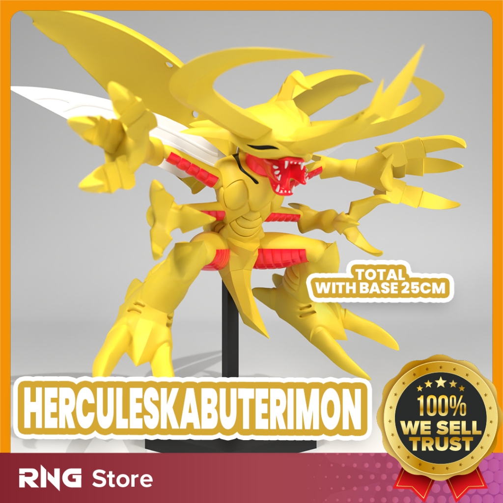 Herculeskabuterimon Mega Digimon Figure Toys Figurine Statue