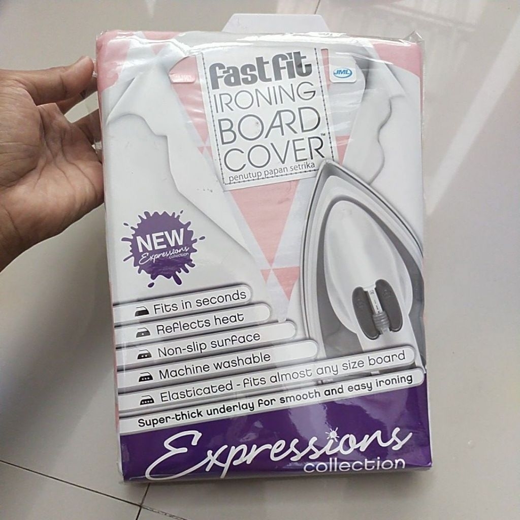 Cover meja setrika universal bisa untuk Brabantia tipe B brand JML 139x49 cm
