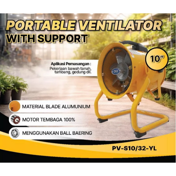 Ventilator PV-S10 32 10 Inch Ventilator Blower Kipas 10"