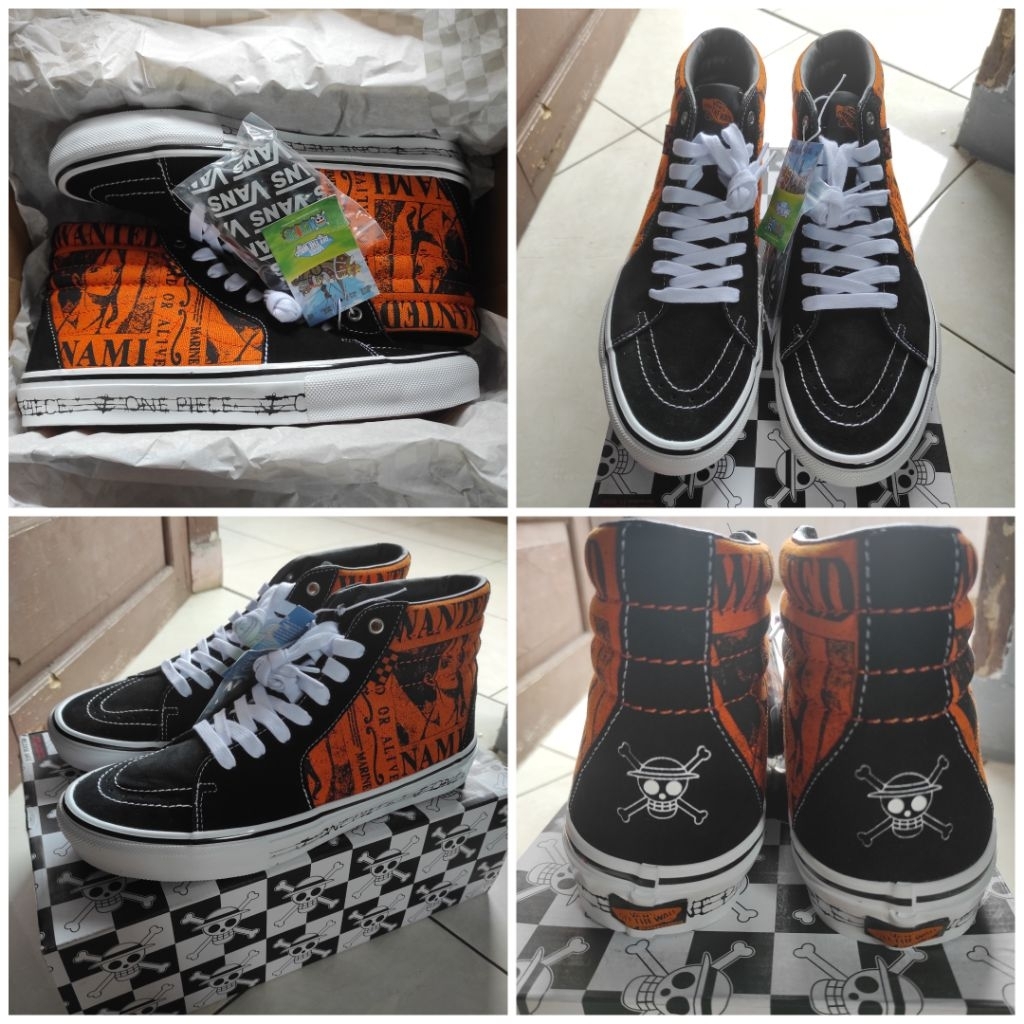 Vans Skate X One Piece SK-8 High Nami