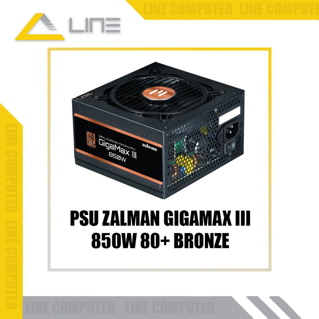 PSU Zalman GIGAMAX III 850W 80+ Bronze ZM850-GV3 - PSU/Power Supply