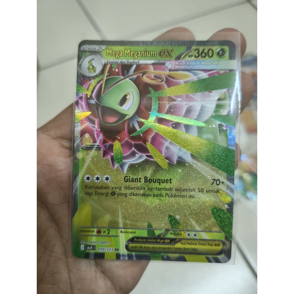 Meganium EX RR Ledakan Peniada