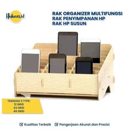 Rak Penyimpanan Hp / Rak Organizer Multifungsi / Rak Hp Susun