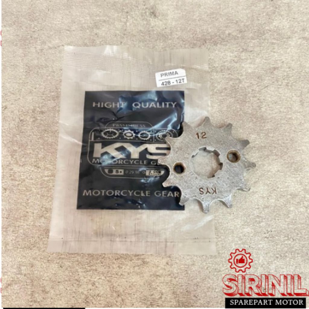 GEAR DEPAN 428 HONDA GRAND GEAR DPN 428 MOTOR SUPRA SUPRA FIT NEW KHARISMA REVO ABSOLUTE TEBAL 428 K