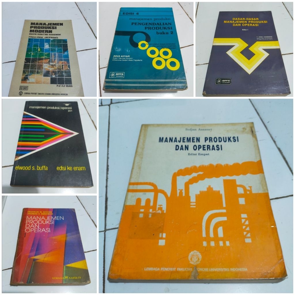 ORI  DASAR DASAR MANAJEMEN PRODUKSI DAN OPERASI / MANAJEMEN PRODUKSI /OPERASI / Manajemen produksi p