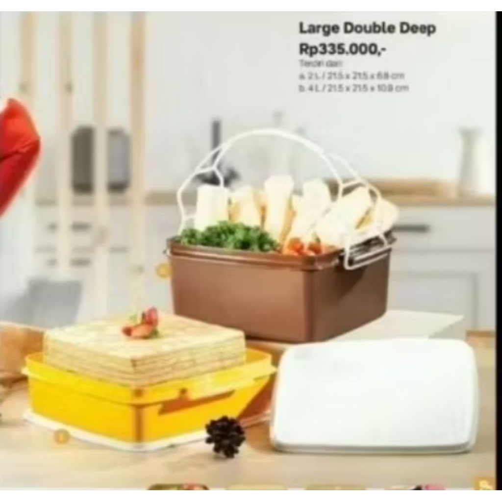 Set Rantang Jumbo Tupperware