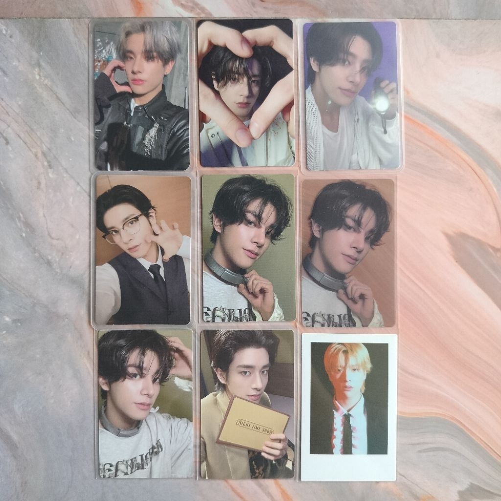 READY STOCK (BACA DESKRIPSI) // PHOTOCARD OFFICIAL JAKE ENHYPEN GENGMO AJINOMOTO SENTER MAUNG DESIRE