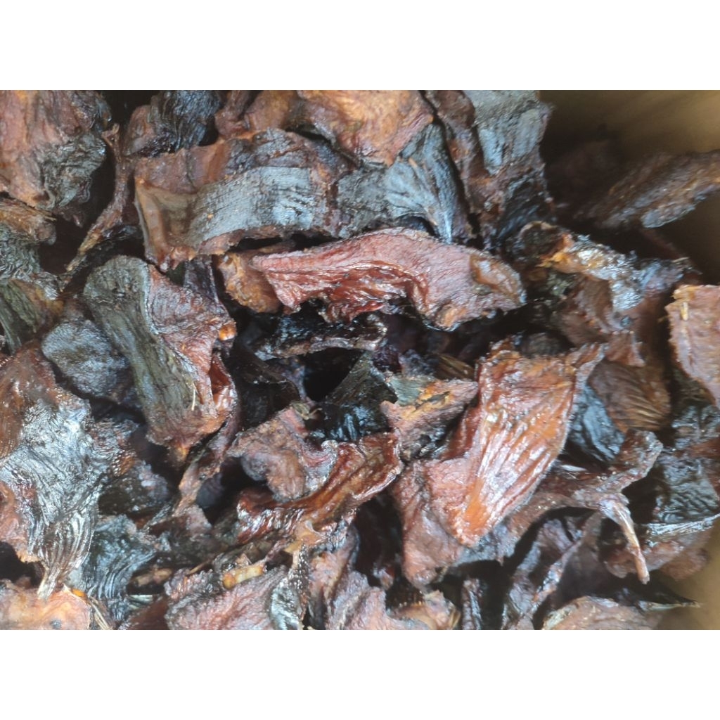 Ikan sale asap lele kering 250 gram - daging ikan tanpa kepala