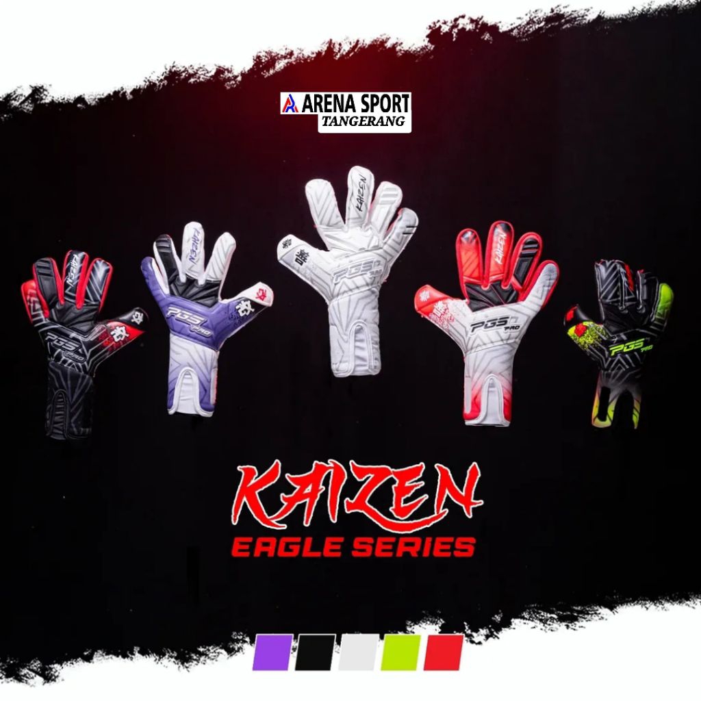 Sarung Tangan Kiper PGS Eagle Winner Original Gloves GK Kipper Penjaga Gawang