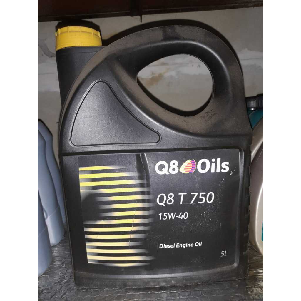 OLI MESIN Q8 T750 15W-40 DIESEL GALON