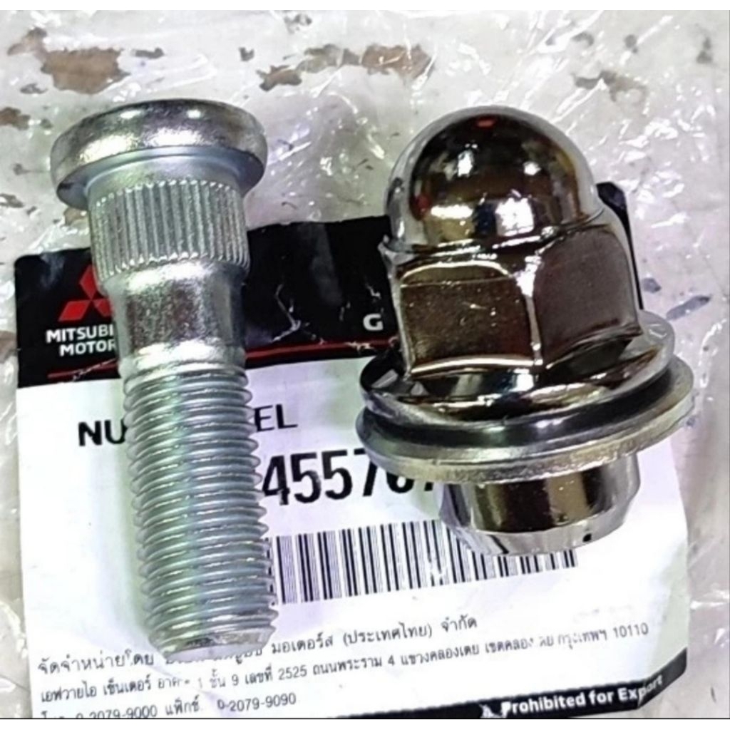 Baut+Mur Roda Triton Pajero Outlander Original