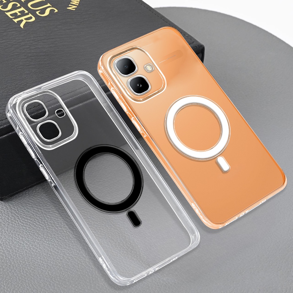 Casing Softcase Infinix Smart 20 10 Transparan Silikon Premium Desain Bening Tampil Elegan WIF-161