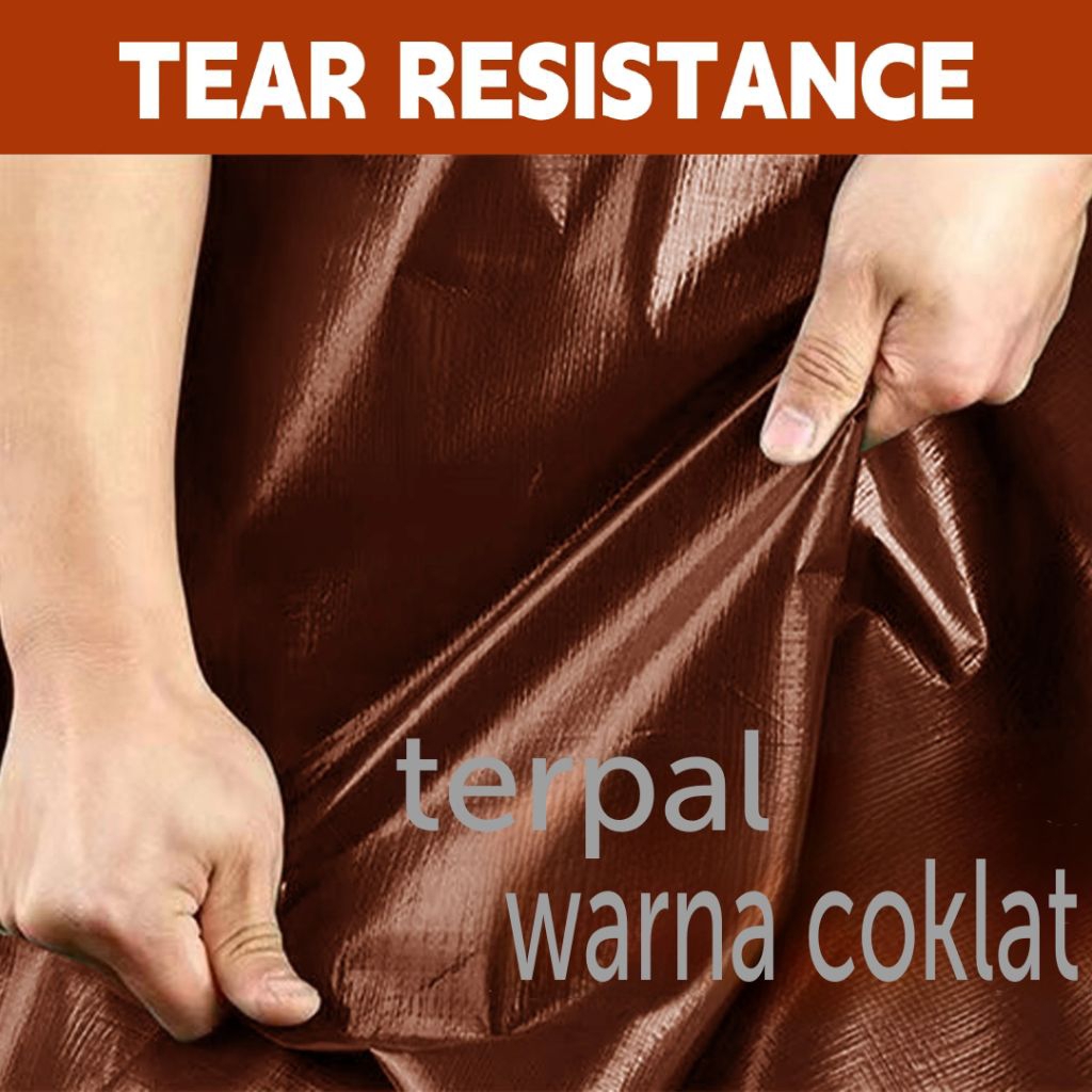 TERPAL tebal 6x8 5x6 6x12 5x7 3x8 4x6 5x7 5x10 6x7 4x10 dll sudah termasuk tali tampar juga mata