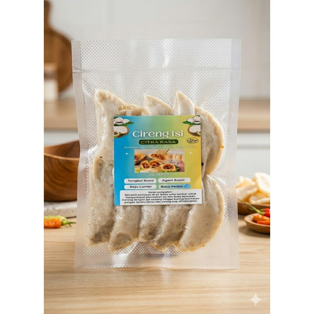 Cireng Isi Baso Pedas