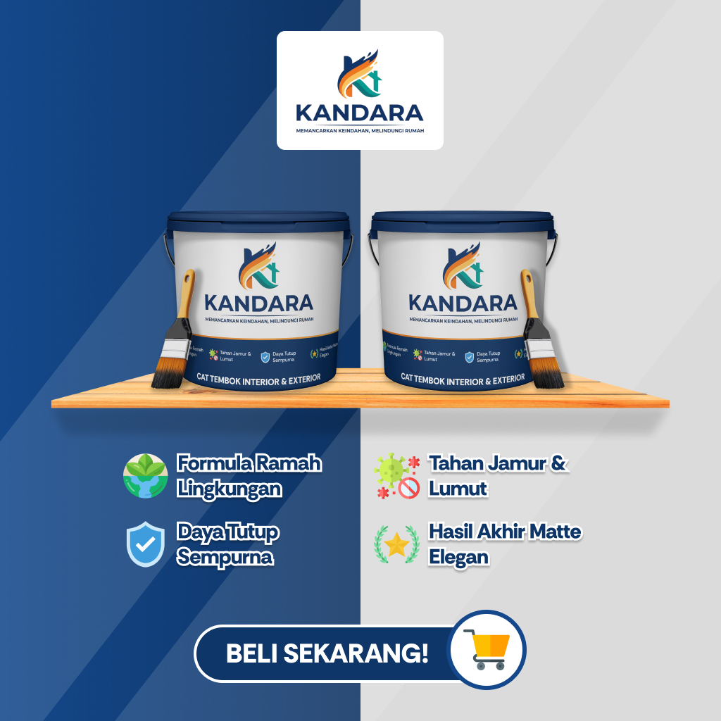 Kandara - Cat Tembok Interior & Eksterior 20kg