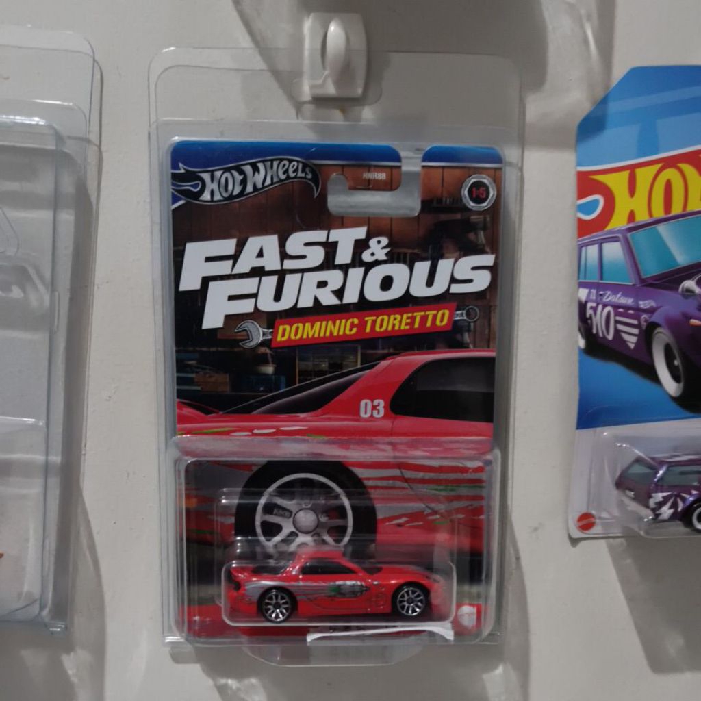 hotwheels reguler rx7 fast and furious dominic torreto