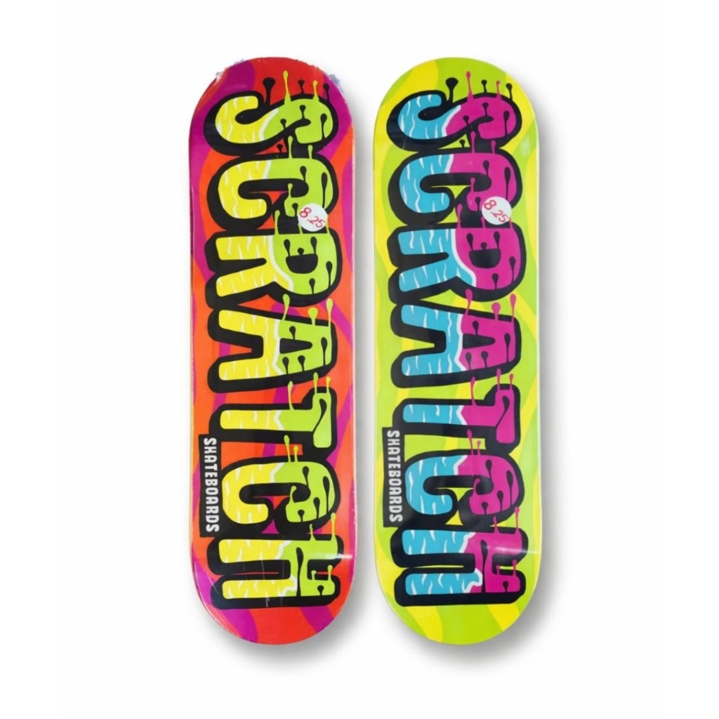 DECK SCRATCH LIQUID SERIES PAPAN SKATEBOARD SCRATCH