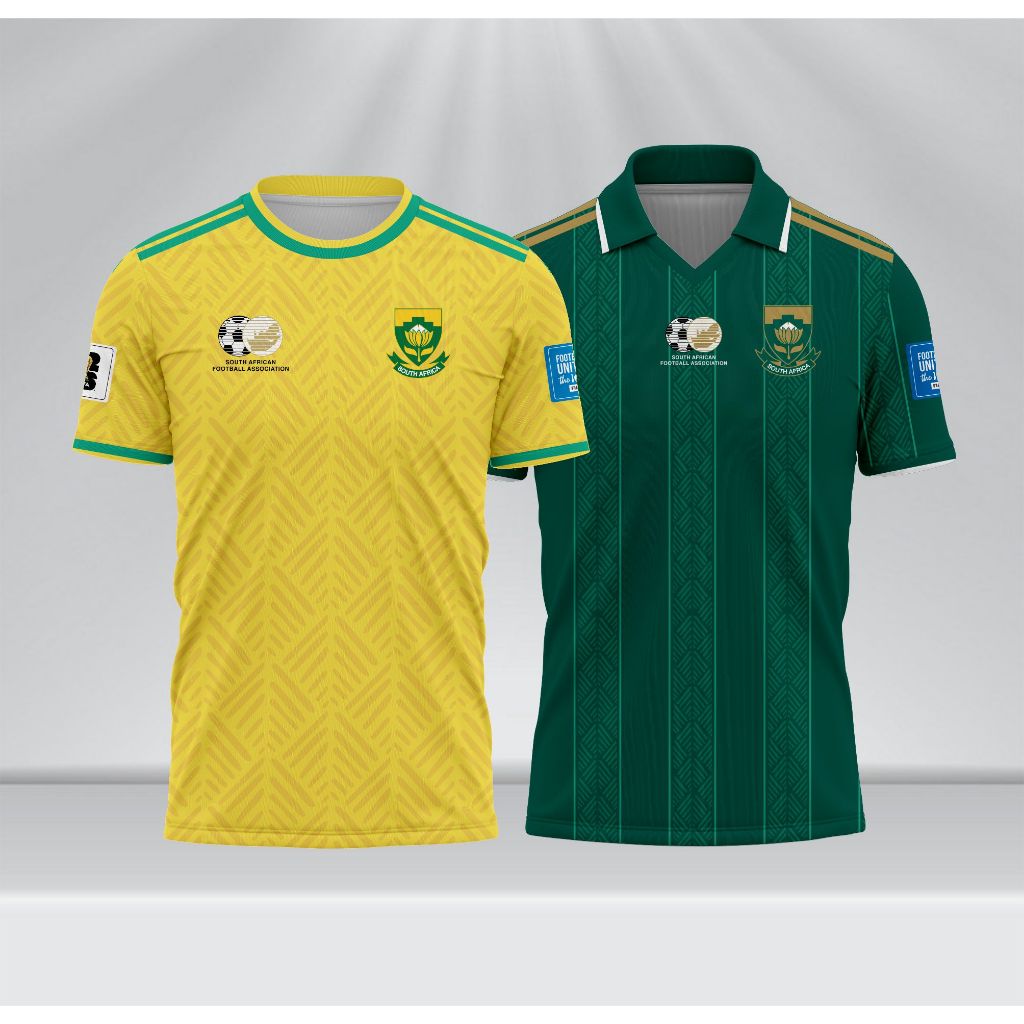 Jersey Afrika Selatan Home Away Piala Dunia 2026 Full Printing