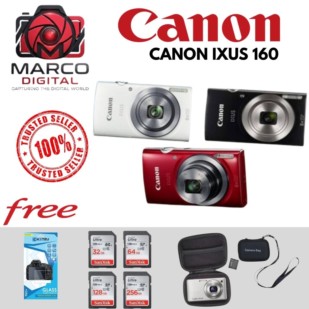 CANON IXUS 160 / KAMERA CANON IXUS 160 / CANON IXUS 160 DIGITAL CAMERA