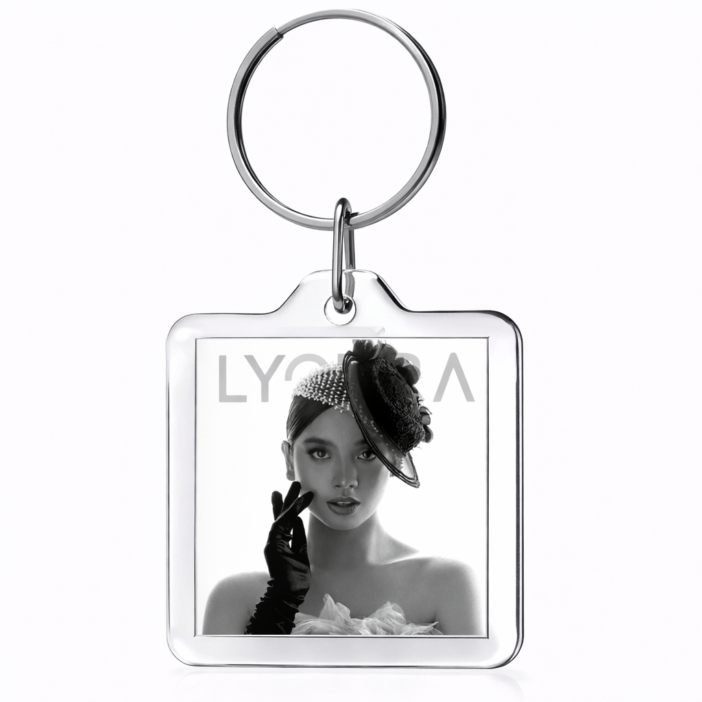 Lyodra NFC Album Keychain – Scan & Play Spotify Music Tag Gantungan Kunci I Ganci I Gantungan Kunci 