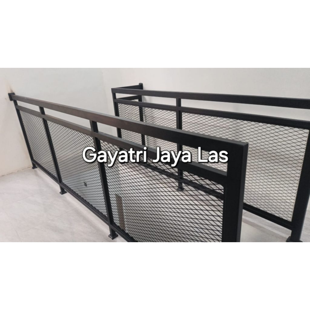 Railing tangga Railing balkon plat expanda berkualitas bergaransi