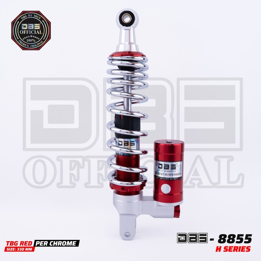 DBS 8855 Series Shock Tabung Bawah Mio Gear GT M3 Soul Mio J Beat Vario Genio Scoopy Fazzio Xride Le