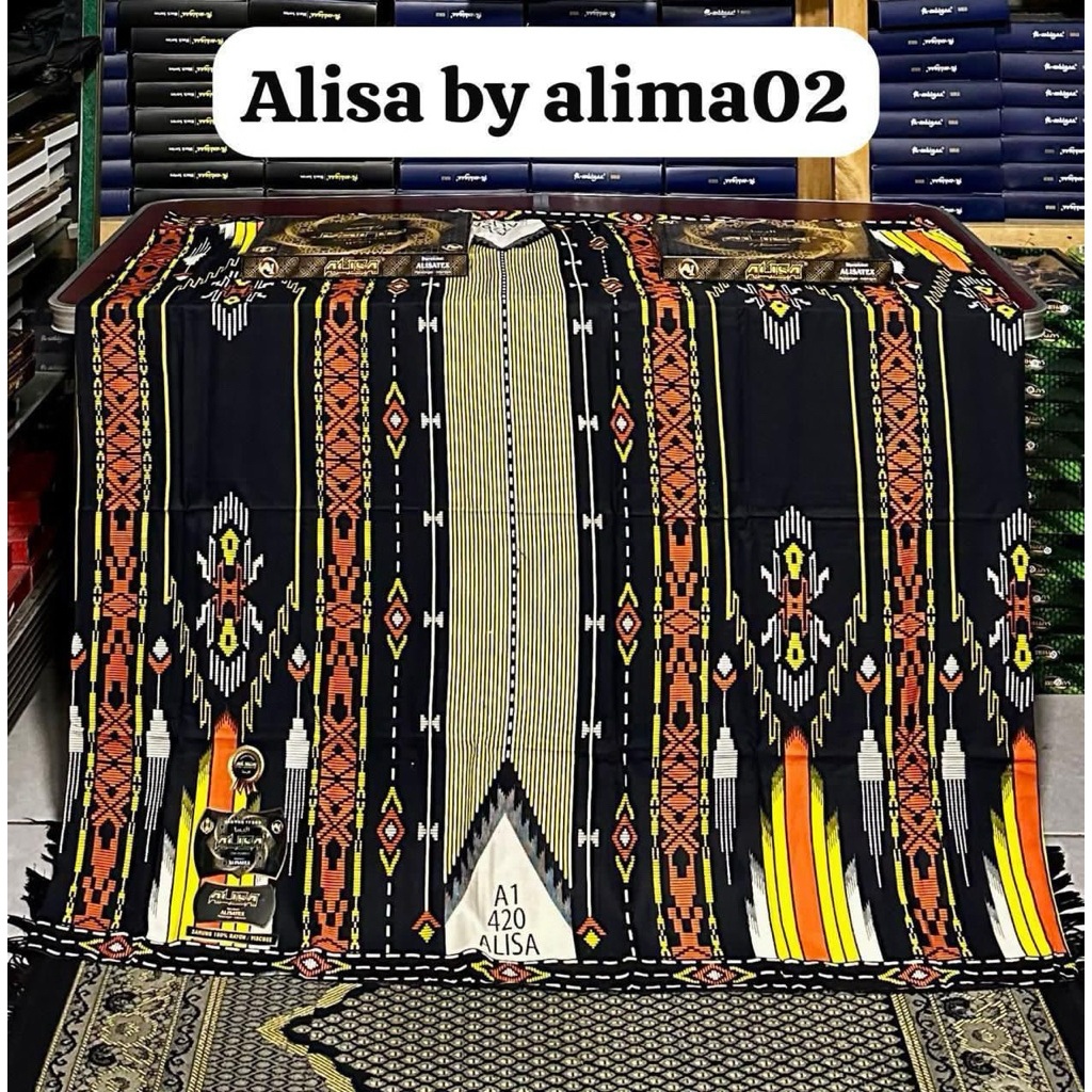sarung alisa rayon viscose motip terbaru