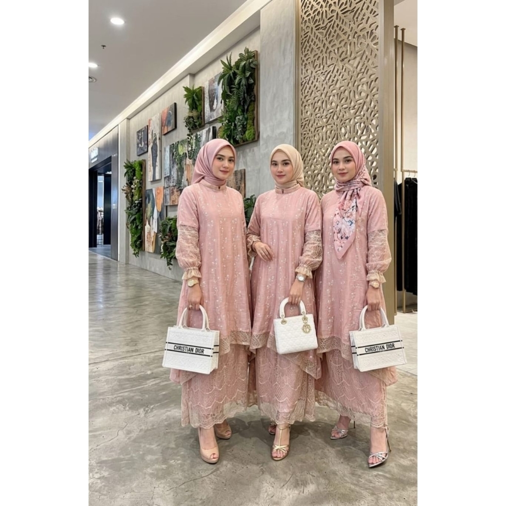 Gamis Bini Orang Quinsha Premium dan Elegant