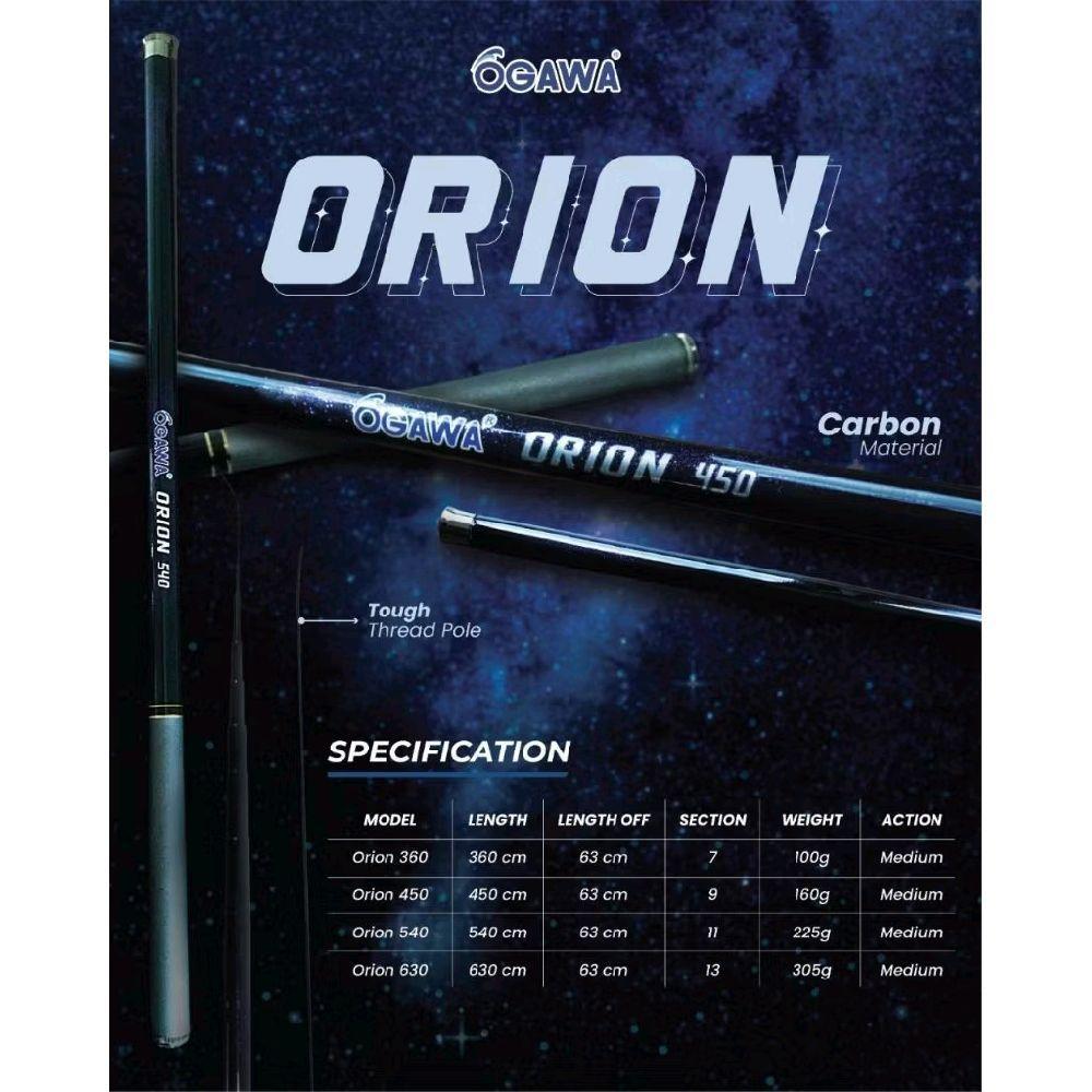 Joran Tegek Ogawa Orion Carbon Medium Hard